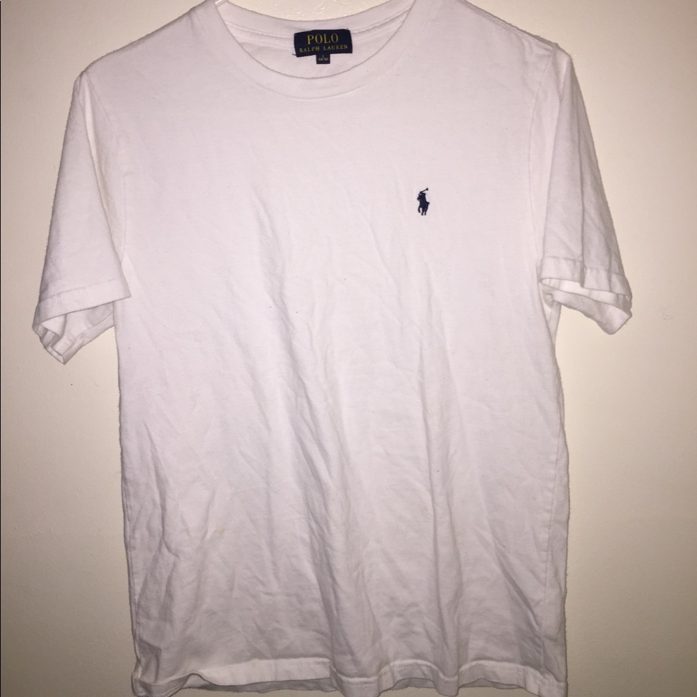 Polo All White Tee